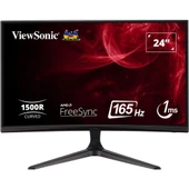 Viewsonic VX2418C 23.6" 1ms 165hz 2X HDMI DP Freesync Premium Curve Gaming Monitör - 1