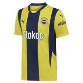 Puma Fenerbahçe 2024/25 İç Saha Erkek Sarı Futbol Forması 77536001 - 3