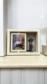 SOKAK LAMBALI IŞIKLI AHŞAP KUTU FOTOĞRAF ÇERÇEVESİ 1 ADET 10X15 FOTOĞRAF HEDİYE - 4