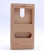 LG Stylus 3 Kılıf Pencereli Elite Kapaklı Kılıf - 1