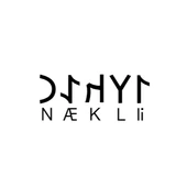 Göktürkçe İLHAN İsmi Yazı Sticker Yükseklik 5 Cm - 2