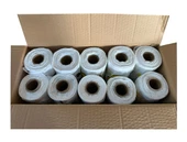 Arma Gülen Yüz Baskılı Rulo Şeffaf Market Poşet Torba -Atlet Poşet -Büyük Boy - 100 Adetlik 10 Rulo thumbnail 3