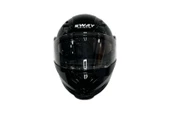 KASK SWAY 926 PARLAK SİYAH ÇENE AÇILIR - 2