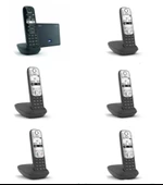 GİGASET Analog & Ip 6 Dahili Dect Telsiz Kablosuz Telefon Santrali AS690IP-A690 - 1