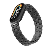 Xiaomi Mi Band 9 KRD-04 Metal Baklalı Bileklik Paslanmaz Kordon - 9