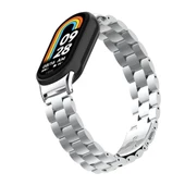 Xiaomi Mi Band 9 KRD-04 Metal Baklalı Bileklik Paslanmaz Kordon - 4