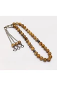 Jasper Taşı Doğal Taş Tesbih - 10 mm Küre Kesim - 4