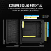 CORSAIR 3000D CC-9011251-WW Gaming Mid-Tower PC Kasası - 8