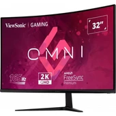 VIEWSONIC 31.5" VA VX3218C-2K 1MS 165HZ HDMI-DP KAVISLI GAMING MONİTÖR 2560X1440 thumbnail 4