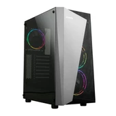 ZALMAN 600W S4 PLUS(BL) 3-RGB FANLI GAMING MID-TOWER PC KASASI - 1