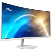 MSI 34" VA PRO MP341CQW 100HZ HDMI-DP KAVISLI EV OFIS MONİTÖRÜ 3440X1440 BEYAZ thumbnail 2