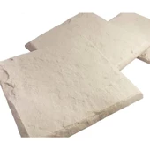 Plastik Bahçe Yer Karosu Dekoratif Yürüyüş Yolu Bej - 2