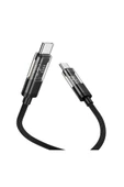 Hoco U116 1.2M 60W Type-C to Type-C Şarj Data Kablosu thumbnail 6