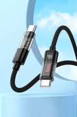 Hoco U116 1.2M 60W Type-C to Type-C Şarj Data Kablosu thumbnail 4