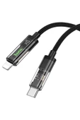 Hoco U116 1.2M PD Type-C to Lightning Şarj Data Kablosu thumbnail 6