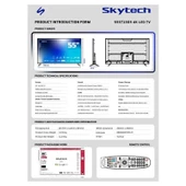 Skytech 55ST1305 4K Ultra HD 55" 140 Ekran Uydu Alıcılı Google Smart LED TV - 7