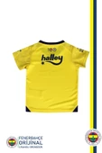 Fenerbahçe Orijinal Lisanslı 23-24 Sarı Çocuk Forma Set Hediyelik Ahşap Kutulu - 6