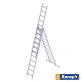 Saraylı 3x11 Basamaklı A Tipi Sürgülü Merdiven 7.3 Mt 7311 - 1
