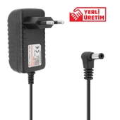 POWERMASTER PM-1660 5 VOLT- 2 AMPER - 10 WATT 5.5*2.5 MM L UÇLU PRİZ TİPİ ADAPTÖR - 1