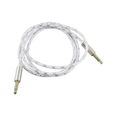 POWERMASTER PM-2367 3.5 MM ERKEK/ERKEK STEREO RENKLİ ÖRGÜLÜ 1 METRE POŞETLİ AUX KABLO - 2