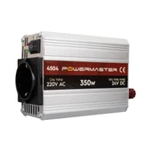 POWERMASTER PM-4504 24 VOLT - 350 WATT MODIFIED SINUS INVERTER thumbnail 1