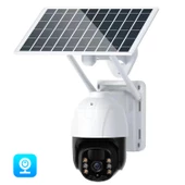 AVENİR AV-M11 Solar Smart Güvenlik Kamerası 4G Sim 3mp Wi-Fi Ptz Renkli Gece Görüş Dış Mekan - 1