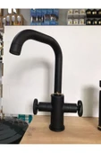 Cisa   VİSTA MODERN SİYAH LAVABO BATARYASI - 1