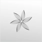 Folyo Sticker Çiçek Deseni - 1