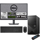 Dell Vostro 3910 mt Intel Core I7 12700 48GB 2tb SSD 27" Fhd Windows 11 Home Nvidia GT1030-4GB Masaüstü Bilgisayar 27N3910GT1030H24 + Zetta USB Bellek thumbnail 1