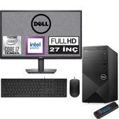 Dell Vostro 3910 mt Intel Core I7 12700 32GB 2tb SSD 27" Fhd Windows 11 Home Intel® UHD Graphics 770 Masaüstü Bilgisayar 27N3910EMEAH19 + Zetta USB Bellek thumbnail 1