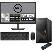 Dell Vostro 3910 mt Intel Core I7 12700 48GB 1tb SSD 23.8" Fhd Ubuntu Nvidia GT1030-4GB Masaüstü Bilgisayar 23N3910GT1030U23 + Zetta USB Bellek thumbnail 1