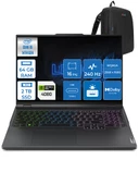 Lenovo Legion Pro 7 I9-14900HX 64GB 1tb + 1tb SSD 12GB/RTX4080/175W 16" 240Hz 500NITS Hdr Wqxga Freedos Taşınabilir Bilgisayar L83DE002WTR12 + Zettaçanta thumbnail 1