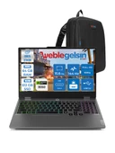 Lenovo Loq 15IAX9 Intel Core I5 12450HX 64GB Ddr5 512GB SSD 6gb RTX3050 (95W) 15.6" IPS 144Hz Fhd Freedos Taşınabilir Bilgisayar 883GS001TTRF07 + Zetta Çanta thumbnail 1