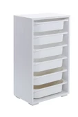 Remaks Mutfak Dolabı 6 Sepetli Çok Amaçlı Dolap - Beyaz - 2