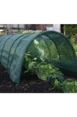 Yeşil Çit Gölgelik Filesi 1.5x11 m - Bahçe Gizleme Ağı %75 Yoğunluk, UV Koruma - 5