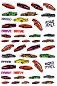 Sticker Kabartmalı A4 Boyutunda Stiker Defter, Planlayıcı Etiket-(lim532) - Yarış Arabası thumbnail 2