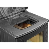 Mini Turbo Şömine Soba-Pik Ayaklı  Siyah  Erendemir - 6