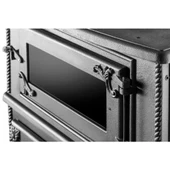 Üç Camlı Fırınlı Döküm Şömine Soba | Erendemir - 3