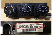 Suzuki Grand Vitara 98-05 Klima Kumanda Düğme Konsolu - 1