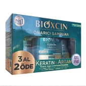 Bioxcin Keratin & Argan Onarıcı Şampuan 300 Ml 3 Al 2 Öde thumbnail 1
