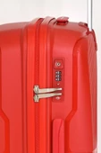 Benetton Trolley Valiz Kırmızı Büyük Boy 14BNT2000-01-KR - 3