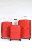 Benetton Trolley Valiz Kırmızı Büyük Boy 14BNT2000-01-KR - 6