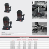 Astor Hidrolik Şişe Kriko 3 Ton AS.KRKS03 - 2