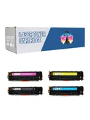 Safir Toner Canon CRG-045H / Cf400X İ-Sensys MF-634cdw CMYK 1 Set   Muadil Toner thumbnail 1