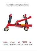 Gar Tool Mekanik Tekerlekli Araç Taşıma Sehpası GTL20052 12" - 2