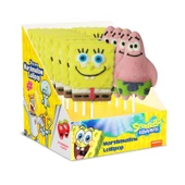 Relkon Orjinal Lisanslı Sponge Bob Square Pants Marshmallow Lolipop 45 Gr (12 Adet) thumbnail 1