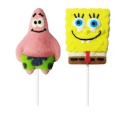 Relkon Orjinal Lisanslı Sponge Bob Square Pants Marshmallow Lolipop 45 Gr (12 Adet) thumbnail 2