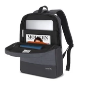 MACK MCE-1103 15.6" UNICITY ECO NOTEBOOK SIRT ÇANTASI SIYAH - 3