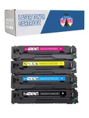Safir Toner Hp 415A-W2030A LaserJet Pro MFP M454fw- M454nw CMYK 1 Set  Çipli Muadil Toner - 1