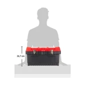 İzeltaş 19" Plastik Takım Çantası Metal Menteşeli 8440 33 1019 - 4